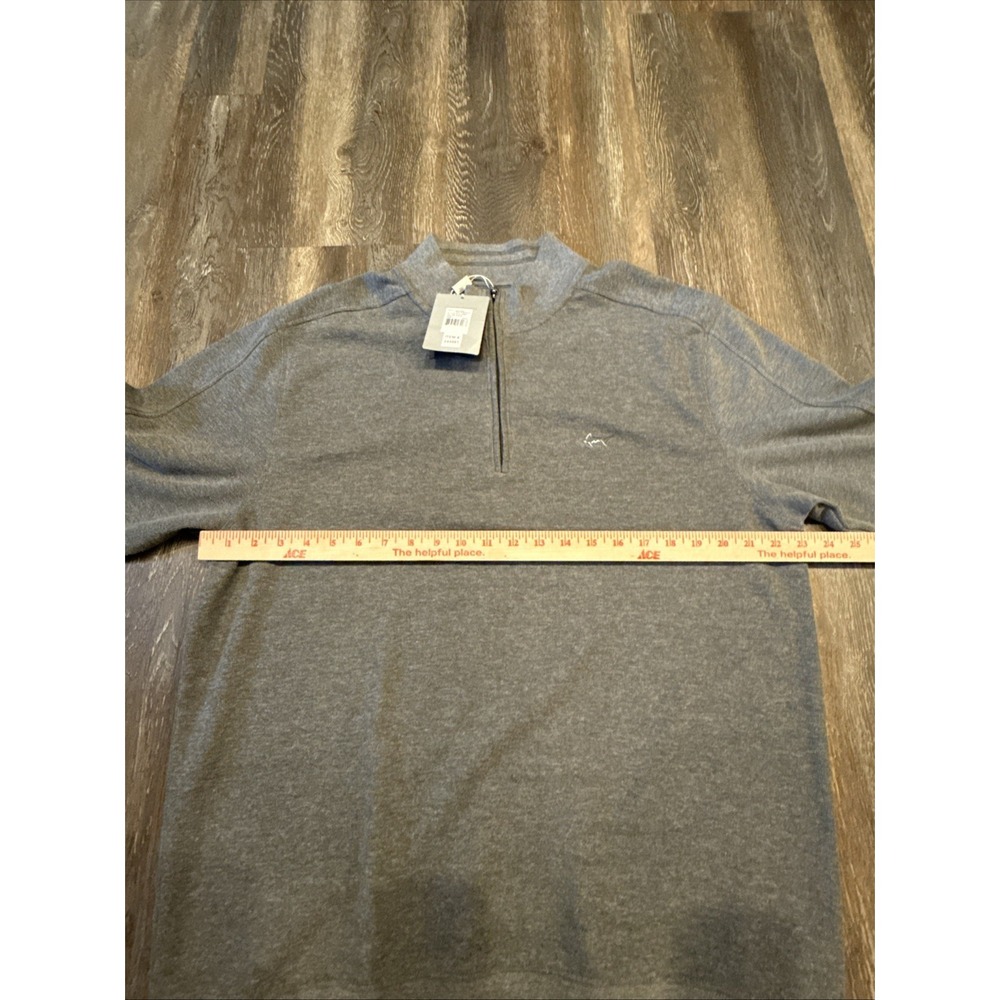 Greg Norman Men's L Signature Series Natural Performance 1/4 Zip LS Pullover NWT - Picture 8 of 11